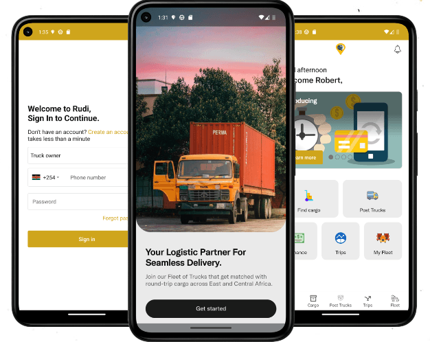 Rudi app screenshot